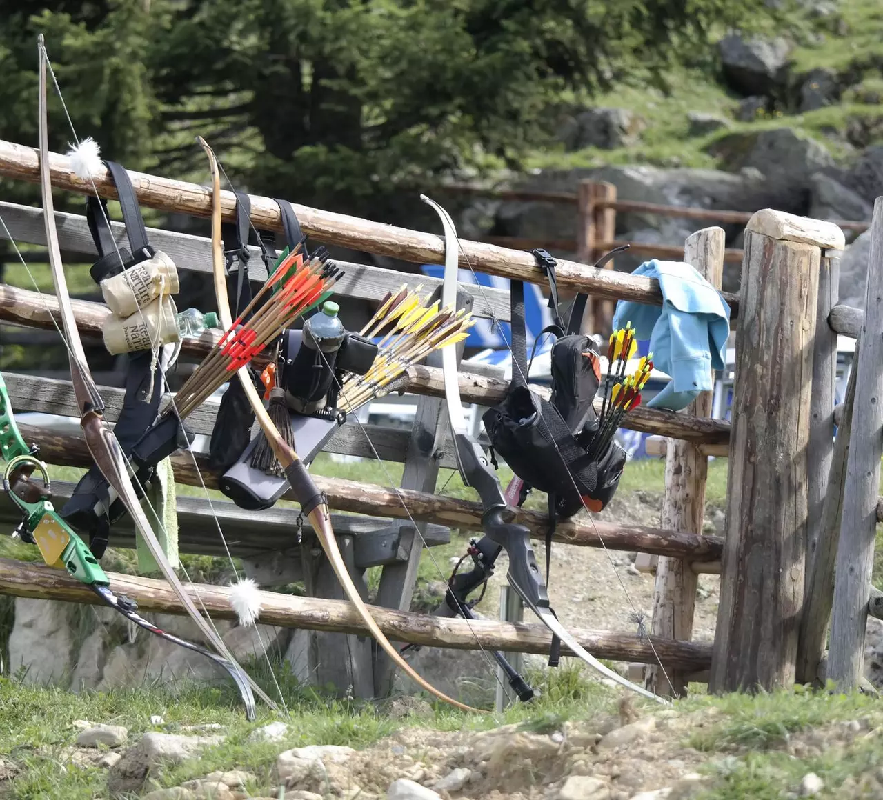 Bogen Bogenparcours Almrausch Tarsch